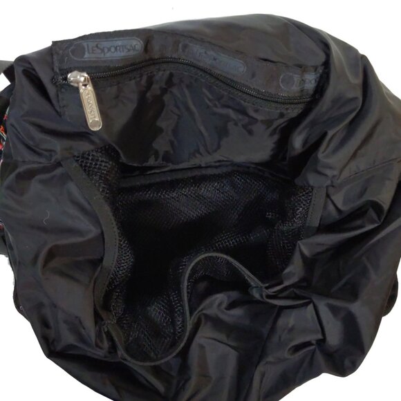 Lesportsac Backpack X Large Cosmetic Beauty Voyager backpack RARE main image 9